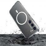 Carcasa 3mk MagCase cu MagSafe compatibila cu Samsung Galaxy S24 Plus, Transparent 4 - lerato.ro