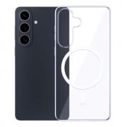 Carcasa 3mk Clear MagCase cu MagSafe compatibila cu Samsung Galaxy S26 Plus, Transparent