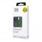 Carcasa 3mk Smoke MagCase cu MagSafe compatibila cu Samsung Galaxy S25 Ultra, Verde / Transparent 2 - lerato.ro