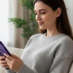 Carcasa 3mk Smoke MagCase cu MagSafe compatibila cu iPhone 16, Mov / Transparent 7 - lerato.ro