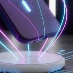 Carcasa 3mk Smoke MagCase cu MagSafe compatibila cu iPhone 16 Pro Max, Mov / Transparent 6 - lerato.ro