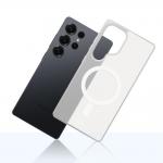 Carcasa 3mk Smoke MagCase cu MagSafe compatibila cu Samsung Galaxy S25 Ultra, Alb / Transparent 14 - lerato.ro