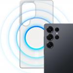 Carcasa 3mk Smoke MagCase cu MagSafe compatibila cu Samsung Galaxy S25 Ultra, Alb / Transparent 6 - lerato.ro