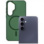 Carcasa 3mk Smoke MagCase compatibila cu Samsung Galaxy S26, Verde 5 - lerato.ro