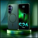 Carcasa 3mk Smoke MagCase compatibila cu Samsung Galaxy S26, Verde 8 - lerato.ro