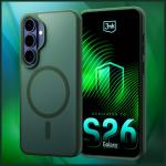 Carcasa 3mk Smoke MagCase compatibila cu Samsung Galaxy S26, Verde 9 - lerato.ro