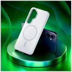 Carcasa 3mk Smoke MagCase compatibila cu Samsung Galaxy S26, Alb 12 - lerato.ro