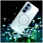 Carcasa 3mk Smoke MagCase compatibila cu Samsung Galaxy S26, Alb 14 - lerato.ro