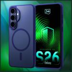 Carcasa 3mk Smoke MagCase compatibila cu Samsung Galaxy S26, Albastru 9 - lerato.ro