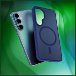 Carcasa 3mk Smoke MagCase compatibila cu Samsung Galaxy S26, Albastru 10 - lerato.ro