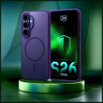 Carcasa 3mk Smoke MagCase compatibila cu Samsung Galaxy S26 Plus, Mov 8 - lerato.ro