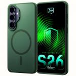Carcasa 3mk Smoke MagCase compatibila cu Samsung Galaxy S26 Plus, Verde 4 - lerato.ro