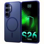 Carcasa 3mk Smoke MagCase compatibila cu Samsung Galaxy S26 Plus, Albastru 4 - lerato.ro