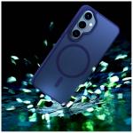 Carcasa 3mk Smoke MagCase compatibila cu Samsung Galaxy S26 Plus, Albastru 14 - lerato.ro