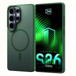 Carcasa 3mk Smoke MagCase compatibila cu Samsung Galaxy S26 Ultra, Verde 3 - lerato.ro