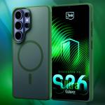 Carcasa 3mk Smoke MagCase compatibila cu Samsung Galaxy S26 Ultra, Verde 7 - lerato.ro
