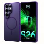 Carcasa 3mk Smoke MagCase compatibila cu Samsung Galaxy S26 Ultra, Mov 5 - lerato.ro