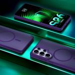 Carcasa 3mk Smoke MagCase compatibila cu Samsung Galaxy S26 Ultra, Mov 8 - lerato.ro