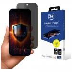 Folie protectie 3mk Silky Matt Privacy compatibila cu Xiaomi 17, Negru 2 - lerato.ro