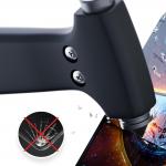 Folie protectie 3mk Silky Matt Privacy compatibila cu Motorola Moto E15, Negru 3 - lerato.ro