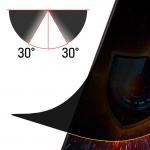 Folie protectie 3mk Silky Matt Privacy compatibila cu Motorola Moto G57 Power, Negru 10 - lerato.ro