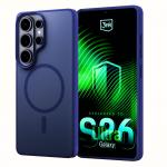 Carcasa 3mk Smoke MagCase compatibila cu Samsung Galaxy S26 Ultra, Albastru 2 - lerato.ro