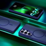 Carcasa 3mk Smoke MagCase compatibila cu Samsung Galaxy S26 Ultra, Albastru 14 - lerato.ro