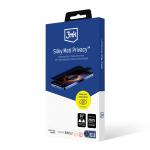 Folie protectie 3mk Silky Matt Privacy compatibila cu Oppo Reno 13, Negru 3 - lerato.ro
