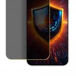 Folie protectie 3mk Silky Matt Privacy compatibila cu Vivo X300, Negru 11 - lerato.ro