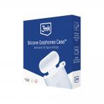 Carcasa 3mk Silicone compatibila cu Apple AirPods 4, Alb 5 - lerato.ro