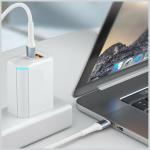 Cablu pentru incarcare si transfer de date 3mk Hyper N-SERIES, USB-C la Lightning, 27W, 3A, 0.5m, Alb 5 - lerato.ro