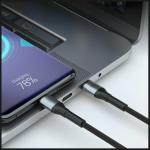 Cablu pentru incarcare si transfer de date 3mk Hyper N-SERIES, 2x USB-C, 60W, 3A, 1m, Negru 5 - lerato.ro