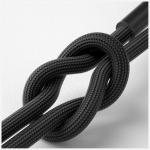 Cablu pentru incarcare si transfer de date 3mk Hyper N-SERIES, USB-A la Lightning, 12W, 2.4A, 2m, Negru 4 - lerato.ro