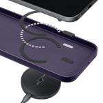 Carcasa 3mk Smoke MagCase cu MagSafe compatibila cu iPhone 17 Pro, Mov 7 - lerato.ro