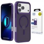 Carcasa 3mk Smoke MagCase cu MagSafe compatibila cu iPhone 17 Pro Max, Mov 2 - lerato.ro