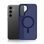 Husa 3mk Smoke MagCase compatibila cu Samsung Galaxy S24, Albastru 4 - lerato.ro