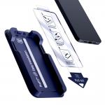Folie sticla securizata 3mk HardGlass Max, Set instalare inclus, compatibila cu iPhone 17 Pro, Negru 9 - lerato.ro