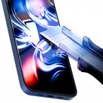 Folie sticla securizata 3mk HardGlass Max, Set instalare inclus, compatibila cu iPhone 17 Pro Max, Negru 11 - lerato.ro