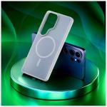 Carcasa 3MK Smoke MagCase compatibila cu Samsung Galaxy S26 Ultra, Alb 12 - lerato.ro