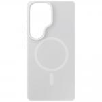 Carcasa 3MK Smoke MagCase compatibila cu Samsung Galaxy S26 Ultra, Alb 2 - lerato.ro