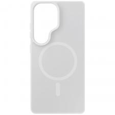 Huse si carcase Samsung Galaxy S26 Ultra, Carcasa 3MK Smoke MagCase compatibila cu Samsung Galaxy S26 Ultra, Alb, lerato.ro