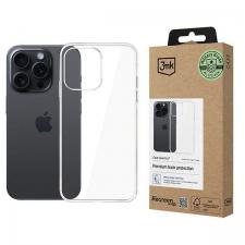 Carcasa 3MK ClearCase Eco compatibila cu iPhone 15 Pro Max, Transparent
