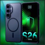 Carcasa 3mk Smoke MagCase compatibila cu Samsung Galaxy S26, Negru 10 - lerato.ro