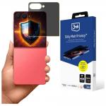 Folie sticla securizata 3MK Silky Matt Privacy Privacy compatibila cu Samsung Galaxy Z Flip 7, Negru 2 - lerato.ro
