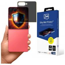 Folie sticla securizata 3MK Silky Matt Privacy Privacy compatibila cu Samsung Galaxy Z Flip 7, Negru