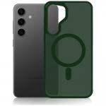 Carcasa 3MK Smoke MagCase compatibila cu iPhone 17 Pro Max, Verde 2 - lerato.ro