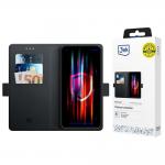 Husa flip cover 3mk Wallet compatibila cu Samsung Galaxy A26 5G, Negru 10 - lerato.ro