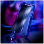 Folie sticla 3mk HardGlass Max Privacy, Kit montare inclus, compatibila cu iPhone 16 Pro Max, Negru 10 - lerato.ro