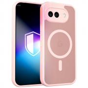 Carcasa 3mk Misty MagCase cu MagSafe compatibila cu Google Pixel 10a, Roz