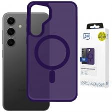 Carcasa 3mk Smoke MagCase compatibila cu Samsung Galaxy S25, Mov